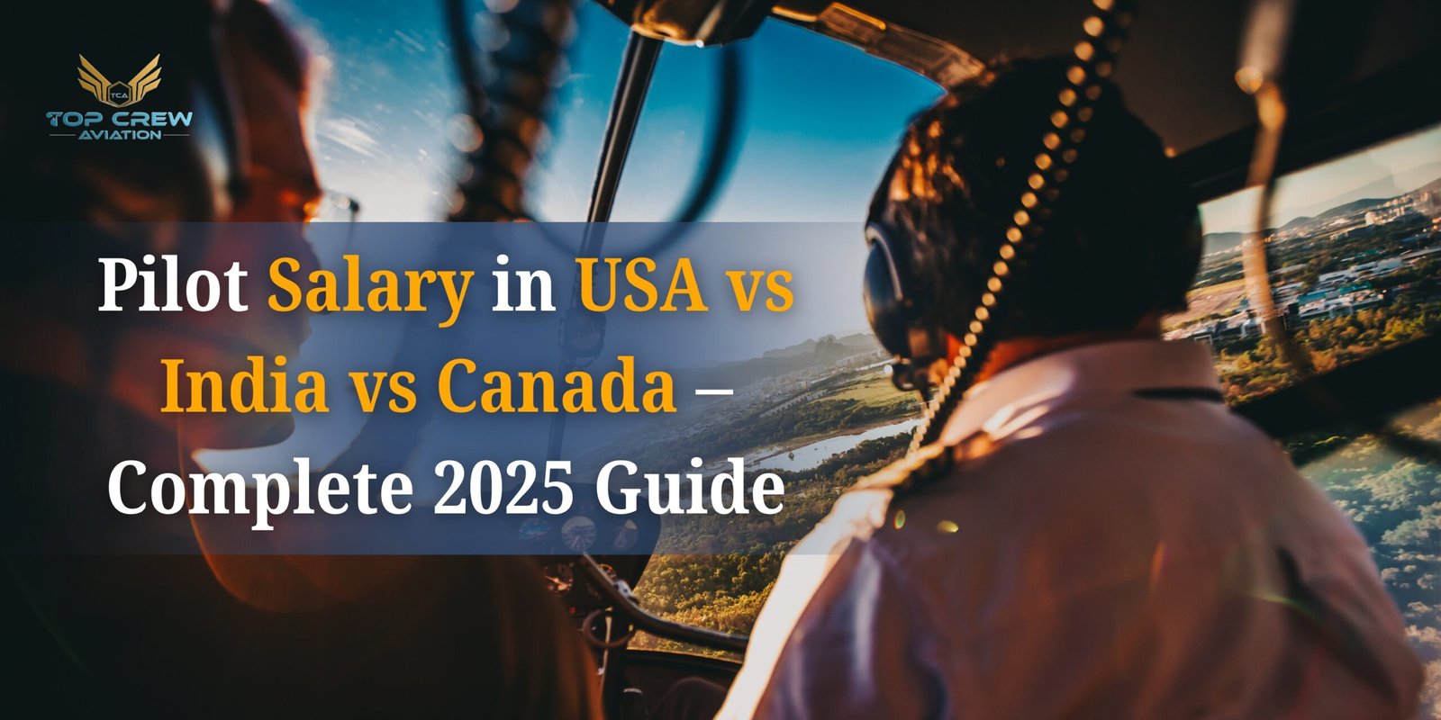 Pilot Salary in USA and india